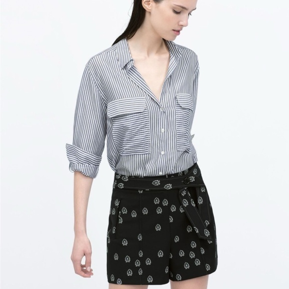 Zara Prints Shorts